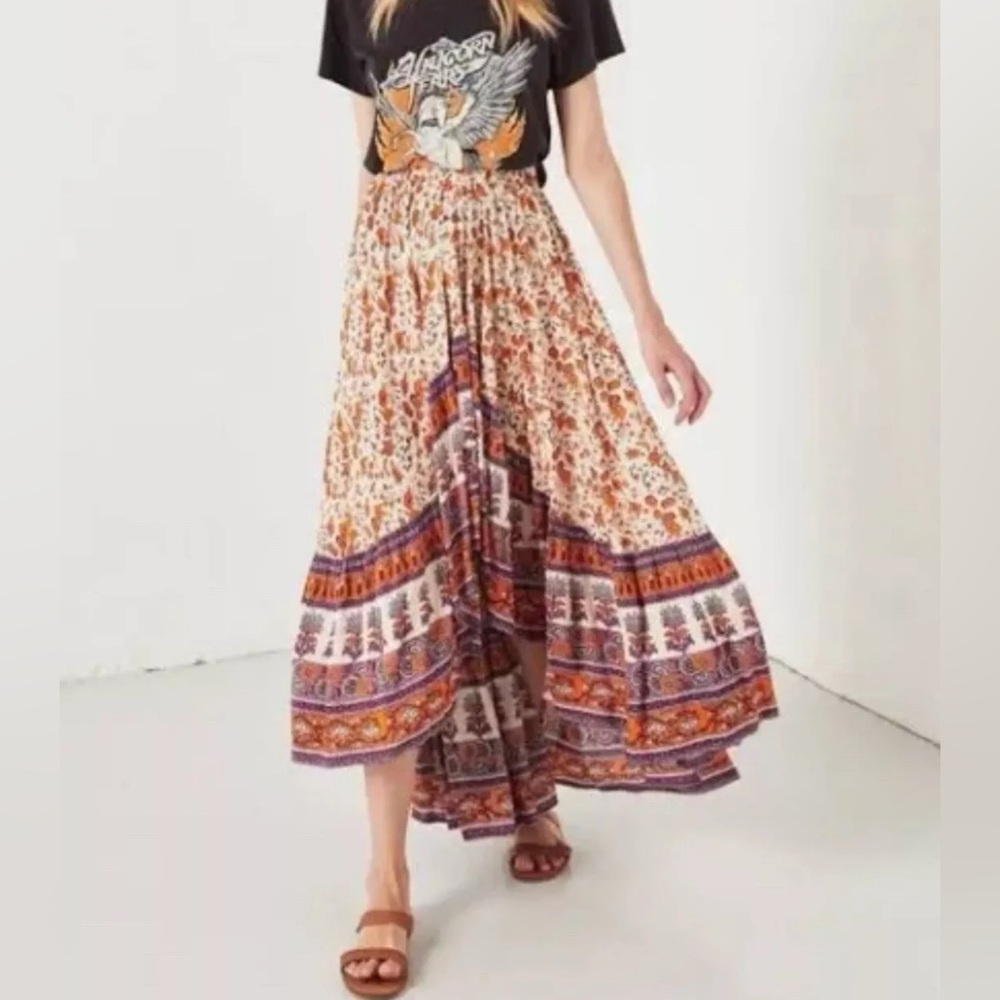 Spell Gypsy Love Castaway High-Low Maxi Skirt - Picture 3 of 5